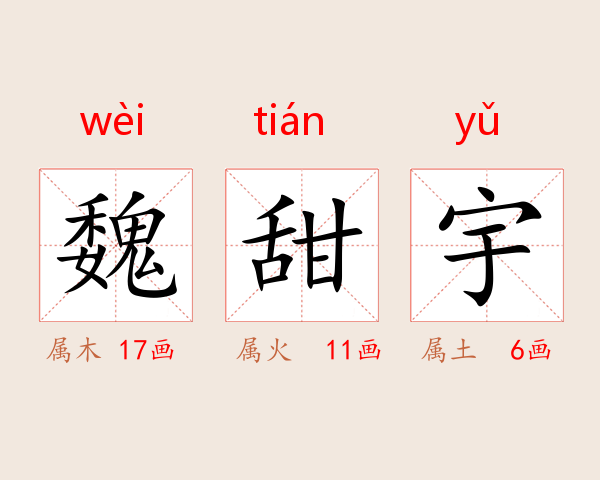 魏甜宇