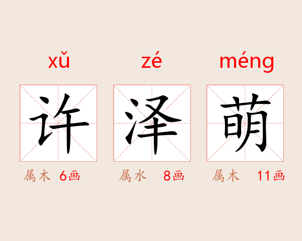 许泽萌