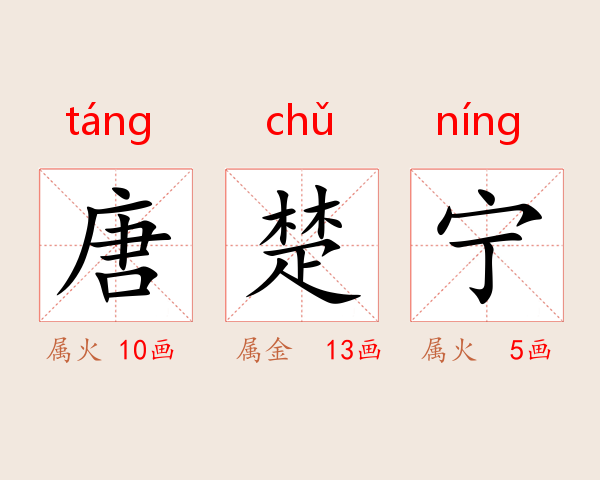 唐楚宁