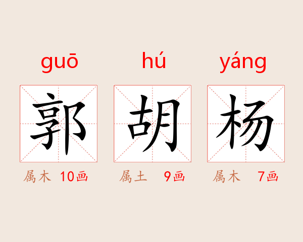 郭胡杨