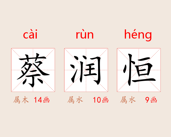 蔡润恒
