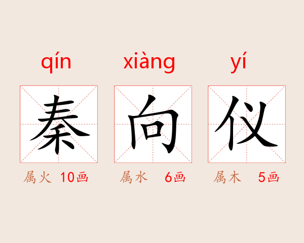 秦向仪