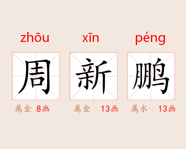 周新鹏