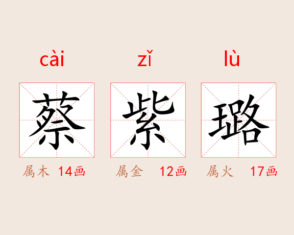 蔡紫璐