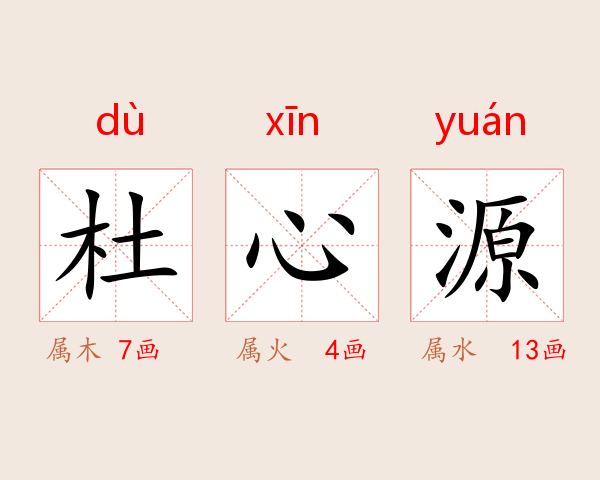 杜心源