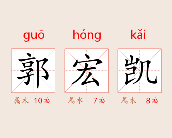 郭宏凯