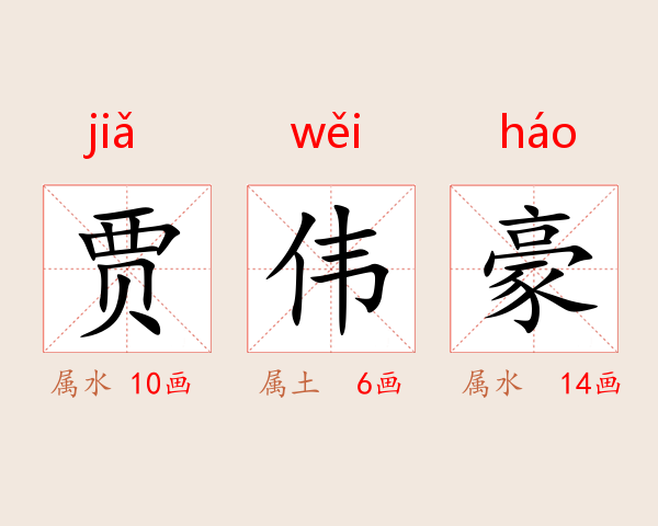 贾伟豪