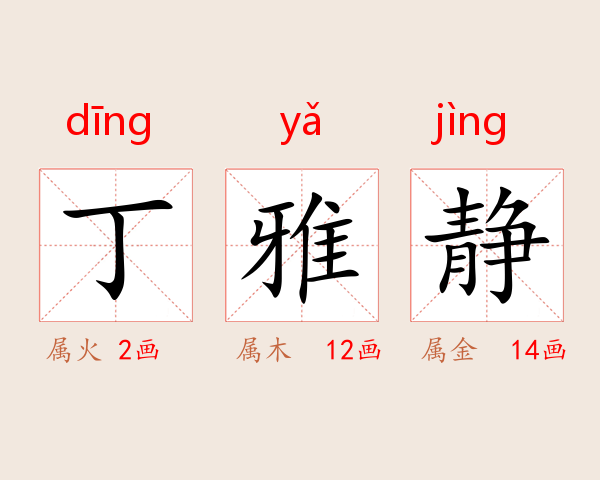 丁雅静
