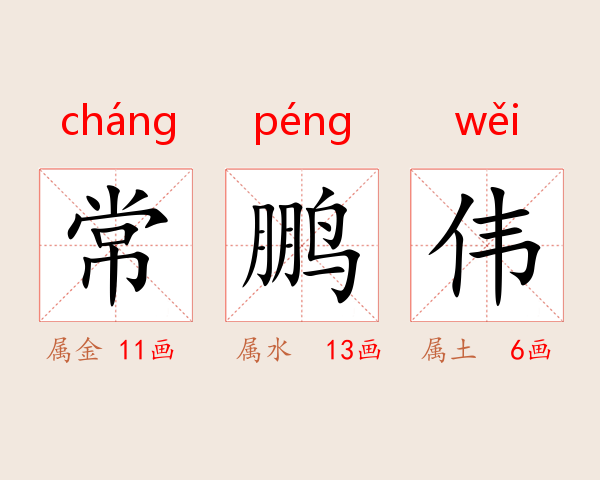 常鹏伟