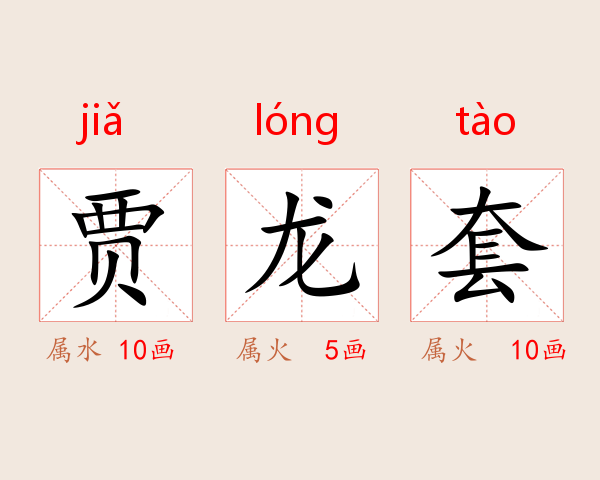 贾龙套