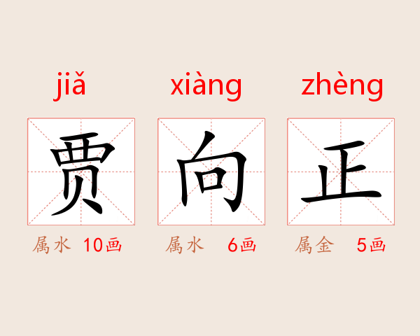 贾向正