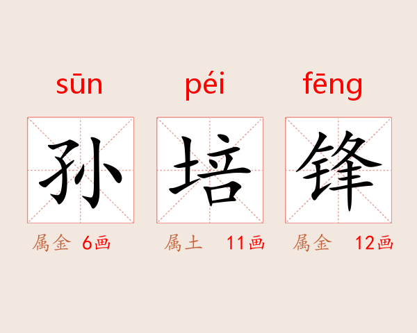 孙培锋
