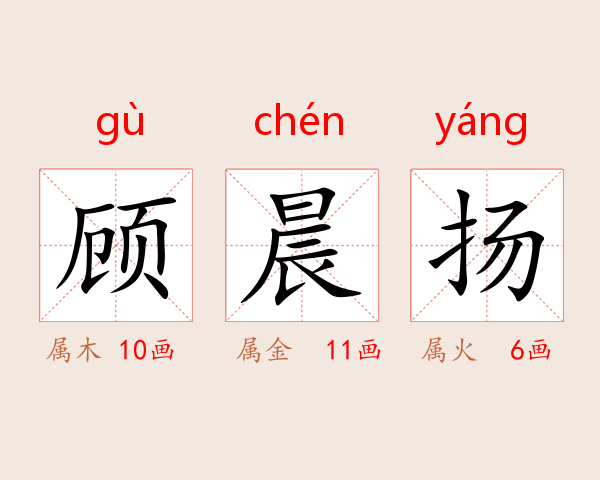 顾晨扬