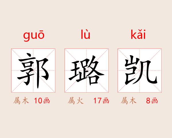 郭璐凯