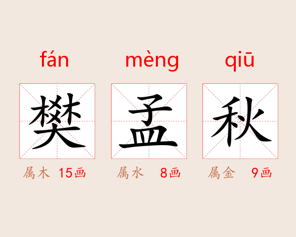 樊孟秋