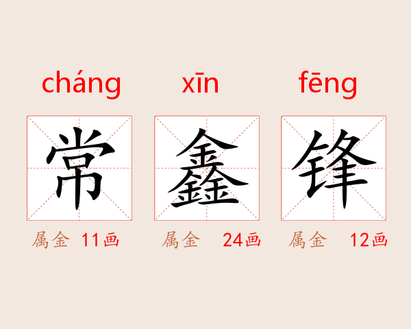 常鑫锋