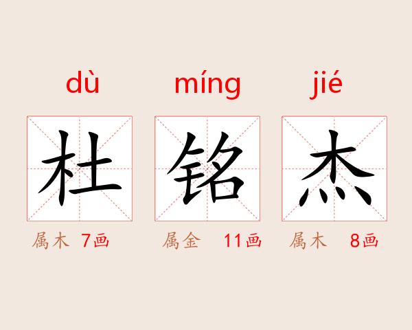 杜铭杰