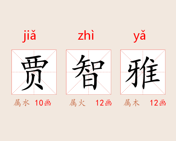 贾智雅