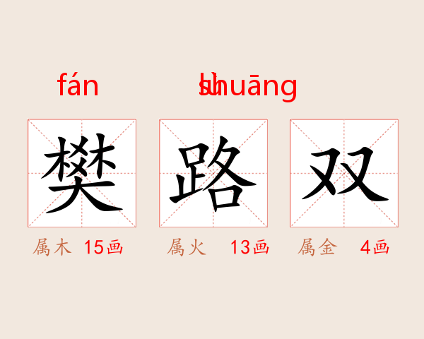 樊路双