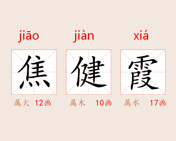 焦健霞