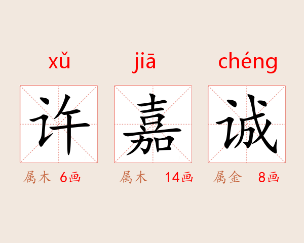 许嘉诚