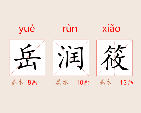 岳润筱