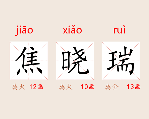 焦晓瑞