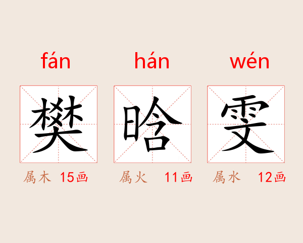 樊晗雯