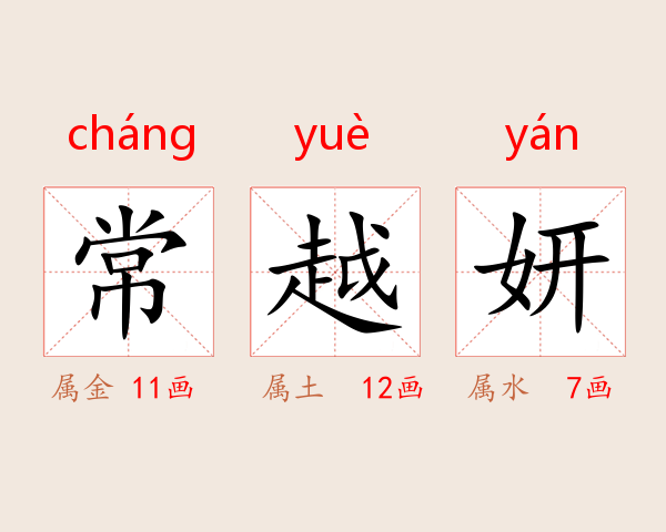 常越妍