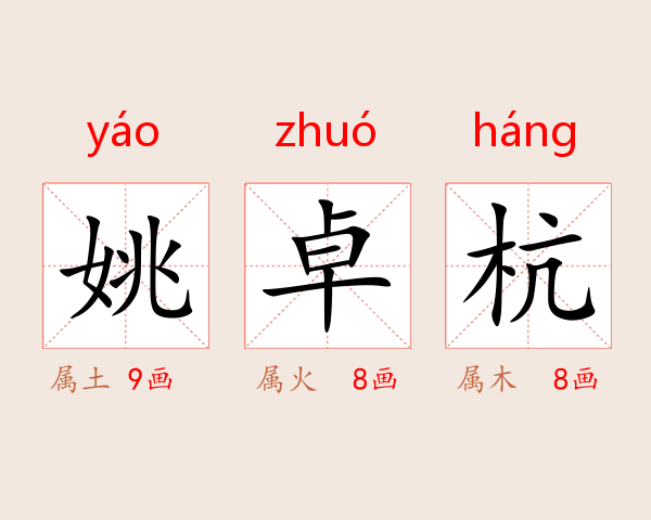 姚卓杭