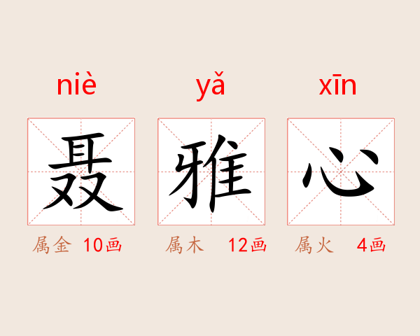 聂雅心