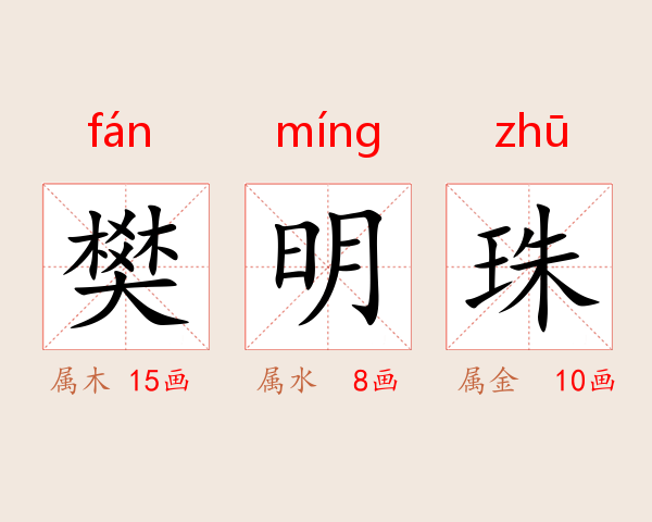 樊明珠