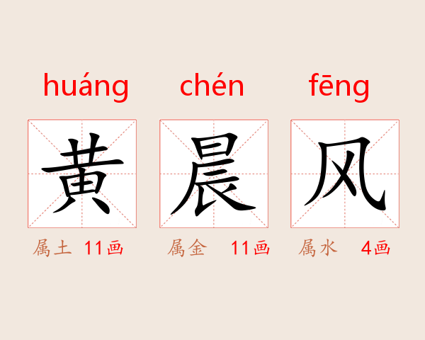 黄晨风