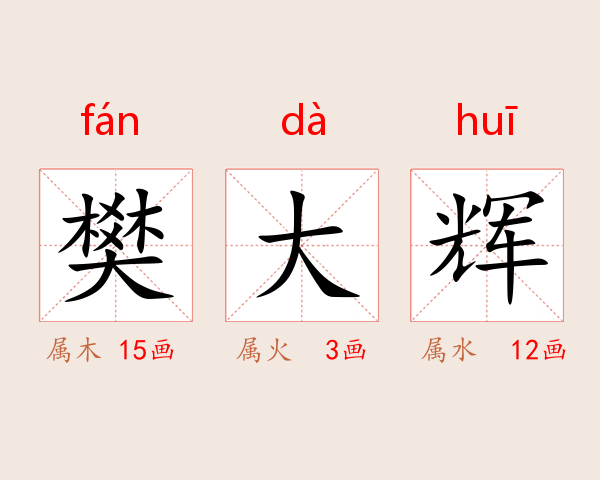 樊大辉