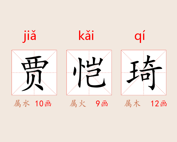 贾恺琦
