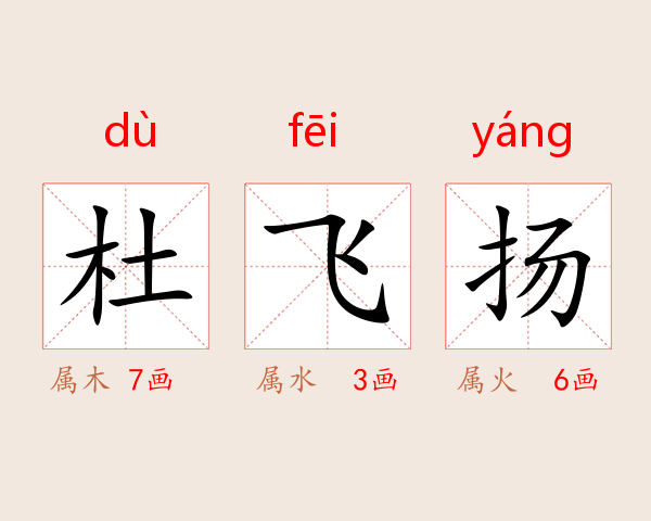 杜飞扬
