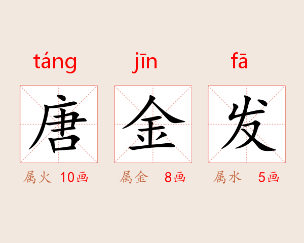 唐金发