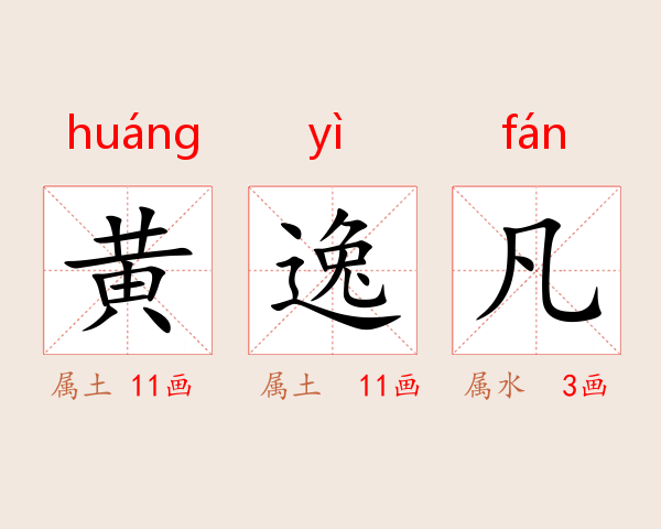 黄逸凡