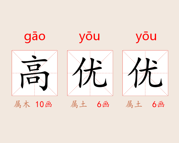 高优优