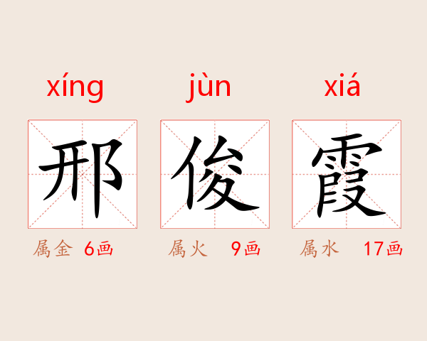 邢俊霞