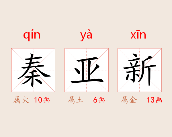 秦亚新