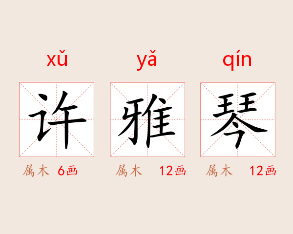 许雅琴