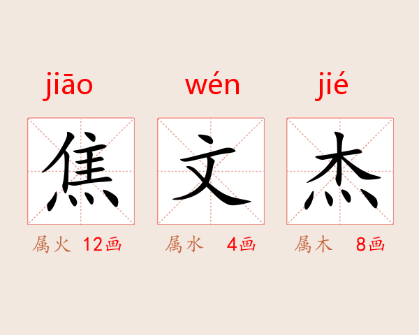 焦文杰