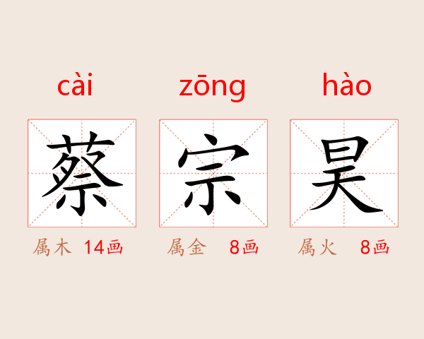 蔡宗昊