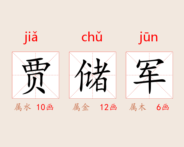 贾储军