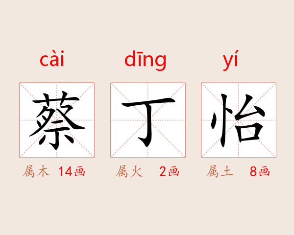 蔡丁怡