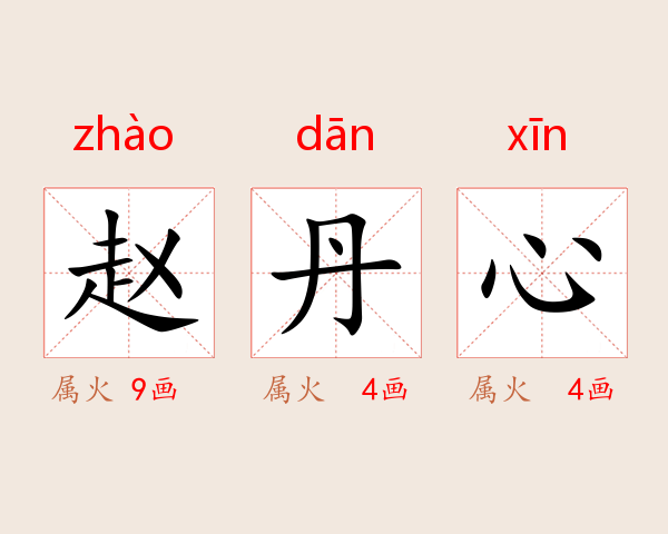 赵丹心