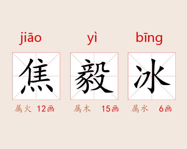 焦毅冰