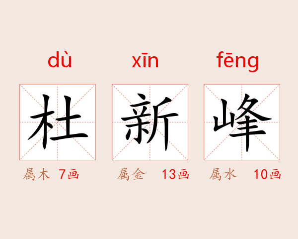 杜新峰
