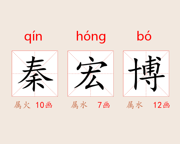 秦宏博